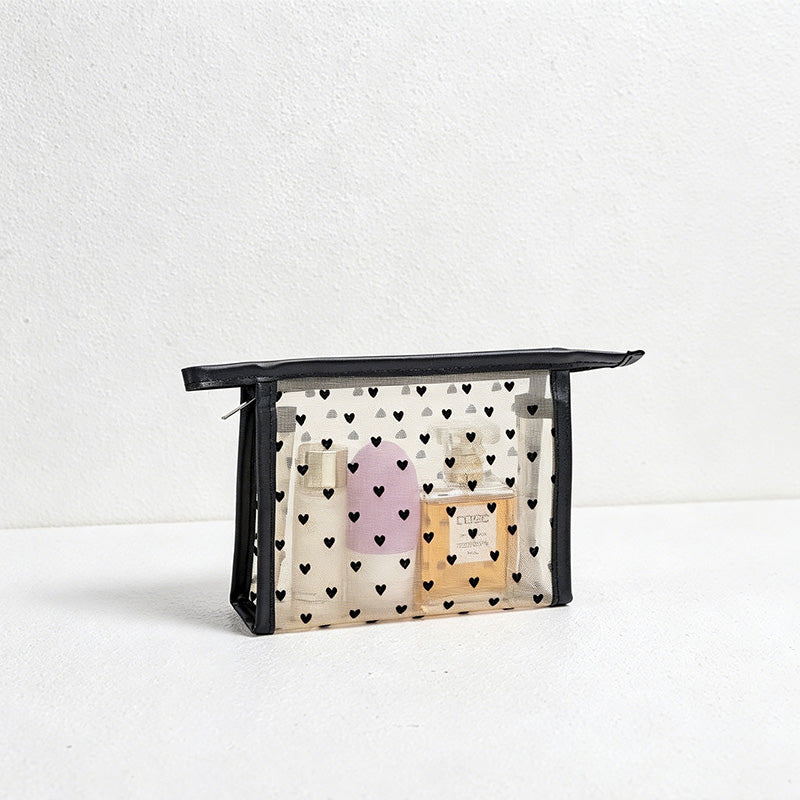 CouldNook Transparent Dot Makeup Pouch - Vanity Storage Accent