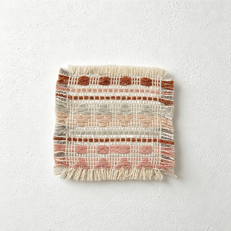 CouldNook Fringed Line Placemat - Soft Bohemian Dining Pad