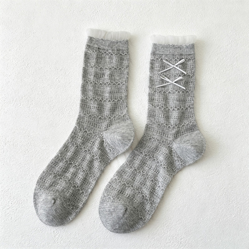 CouldNook Textured Simple Textured Hosiery - Cozy Corner Accent (MK2COW6W8FHO10)
