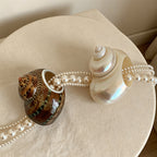 CouldNook Artisan-crafted Shell Napkin Ring - Aesthetic Ocean Dining Accent