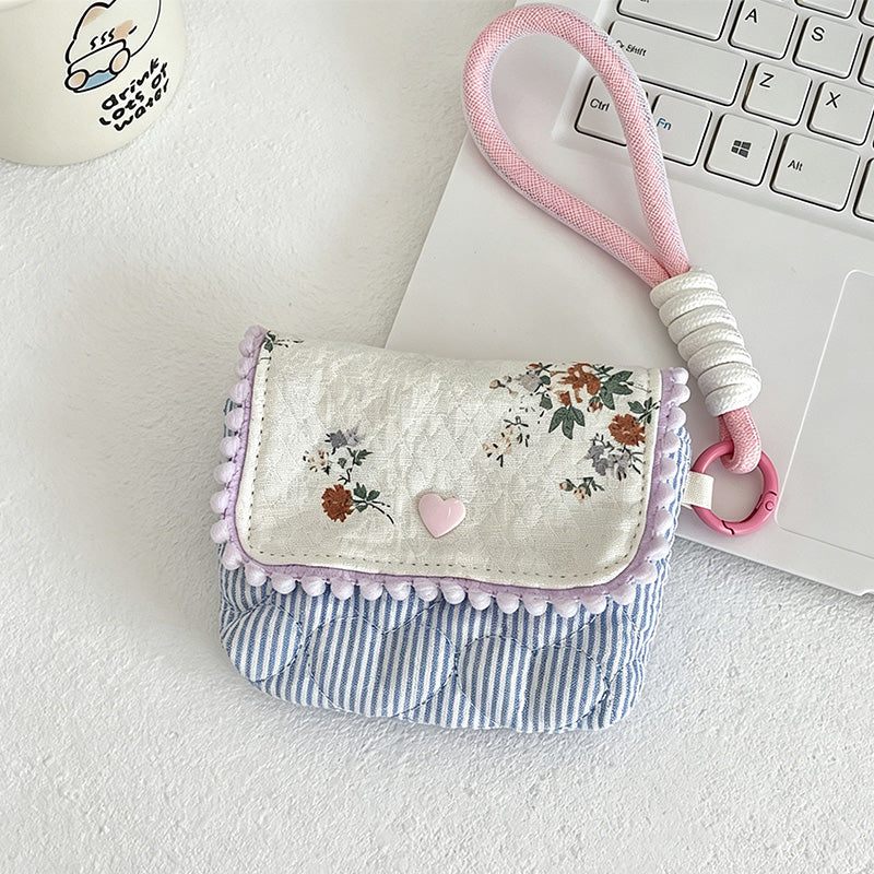 CouldNook Floral Print Mini Storage Pouch - Everyday Organizer Bag