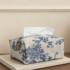 CouldNook Printed Tissue Box Cover - Soft Tabletop Holder