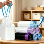 CouldNook Drawstring Black Bin Drawstring Waste Bag - Warm Room Detail (MK2PPAS6H16TW16)