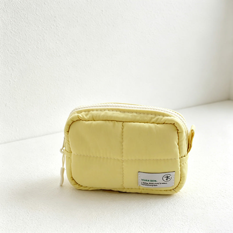 CouldNook Smiley Face Mini Coin Purse - Cozy Corner Accent
