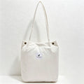 CouldNook Corduroy Shoulder Tote Bag - Daily Carry Accent
