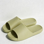 CouldNook Soft EVA Wide Band Slide Slippers - Relaxed Family Accent
