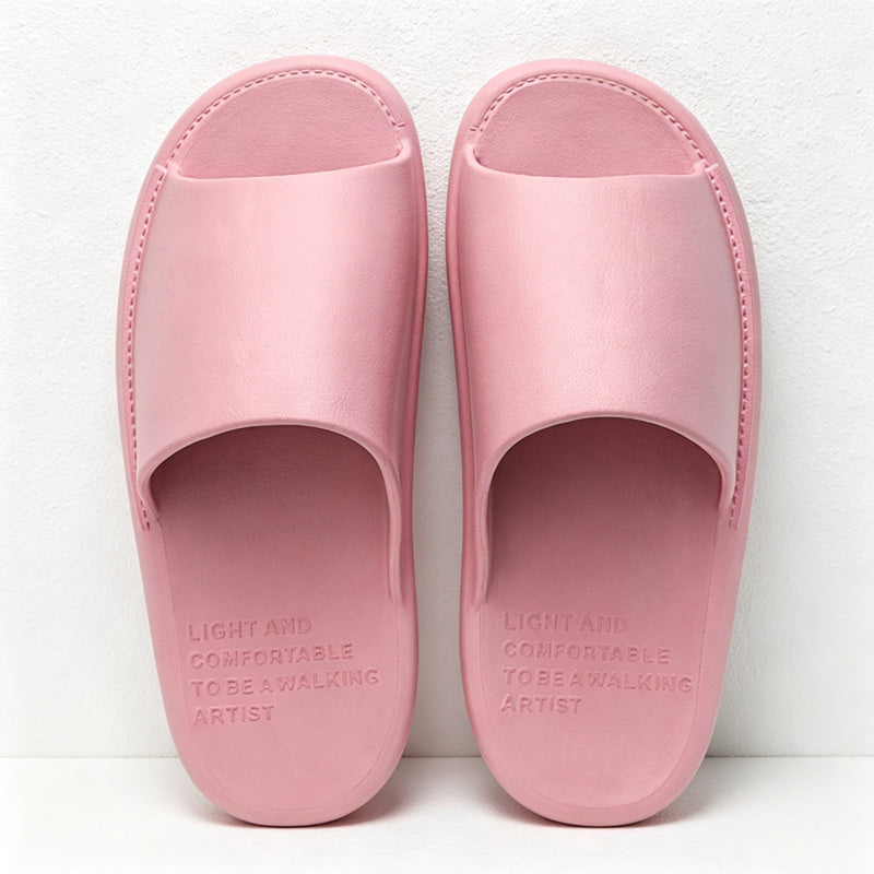 CouldNook Ribbed Footbed Home Slippers - Warm Room Detail