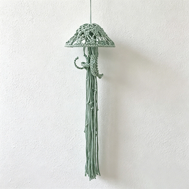 CouldNook Macrame Jellyfish Wall Hanging - Soft Room Decor