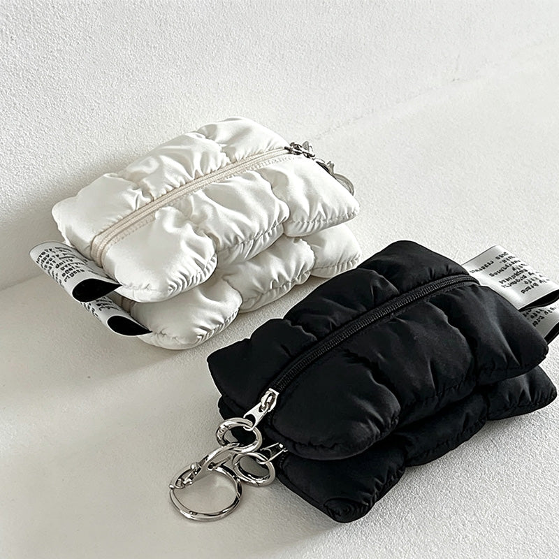 CouldNook Textured Fabric Pouch Organizer Bag - Simple Daily Essential