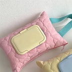 CouldNook Quilted Hanging Tissue Pouch - Stroller and Home Accent