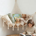 CouldNook Macrame Toy Hammock - Nursery Storage Decor