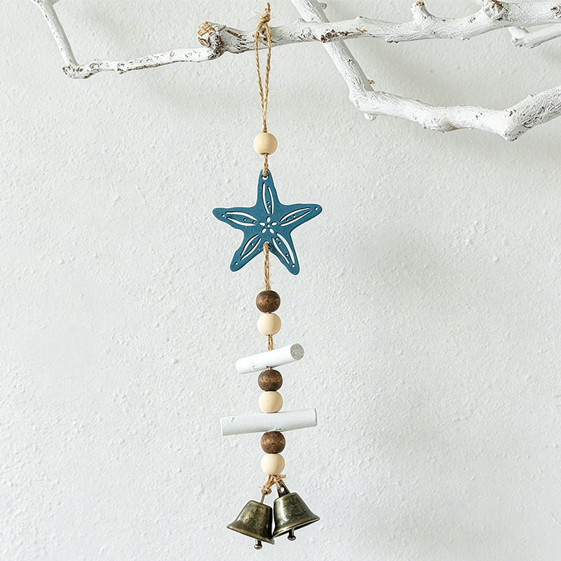 CouldNook Mediterranean Bell Ornament - Coastal Sailboat Wall Decor