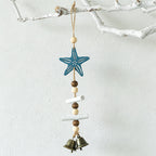 CouldNook Mediterranean Bell Ornament - Coastal Sailboat Wall Decor