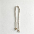 CouldNook Long Macrame Curtain Tieback - Window Drapery Accent