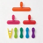 CouldNook Multi Color Bag Sealing Clip Set - Pantry Sorting Accent