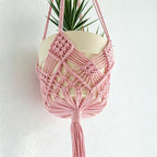 CouldNook Macrame Hanging Basket - Plant Holder Decor
