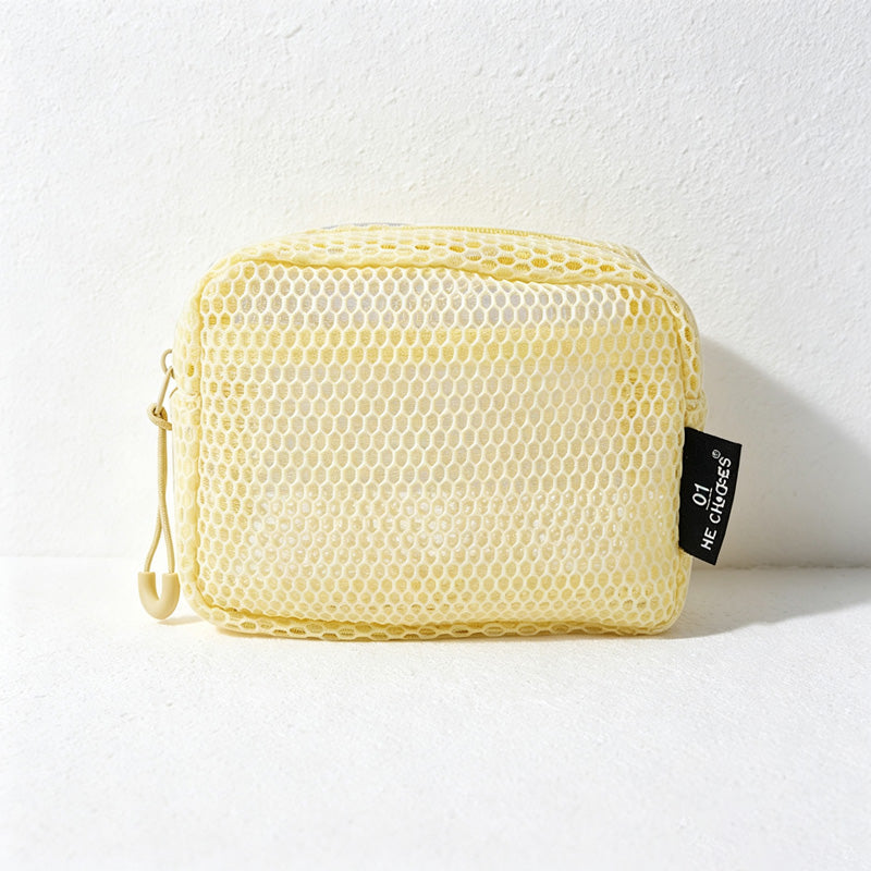 CouldNook Zippered Square Zip Organizer Bag - Simple Daily Essential