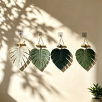 CouldNook Leaf Macrame Wall Hanging - Small Home Decor