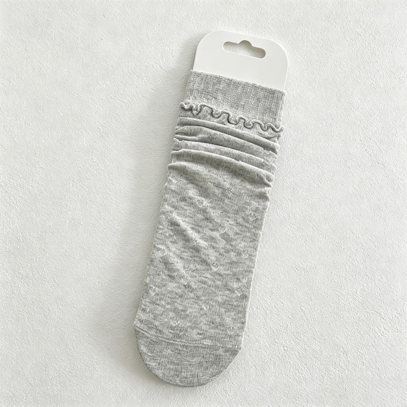 CouldNook Textured Soft Rib Textured Hosiery - Small Space Helper