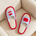 CouldNook Fruit Motif Home Slippers - Soft Home Detail