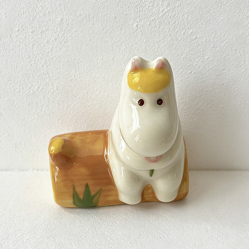 CouldNook Ceramic Chopstick Rest - Tabletop Decor Utensil Holder