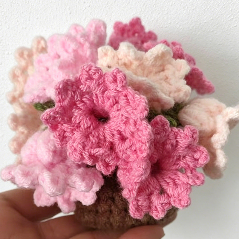 CouldNook Hand Crochet Bellflower Coaster - Floral Heat Resistant Table Decor