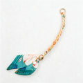 CouldNook 10.24'' Green Series Short Leaf Ribbon Bag Strap - Mini Accent
