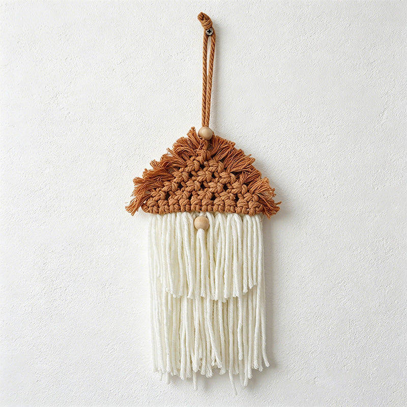 CouldNook Round Macrame Ornament - Wall Hanging Decor
