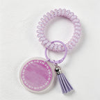 CouldNook Beaded Ring Keychain Charm - Bag Accent