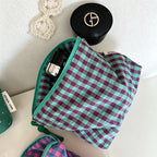 CouldNook Plush Trim Mini Zip Pouch - Small Storage Accent