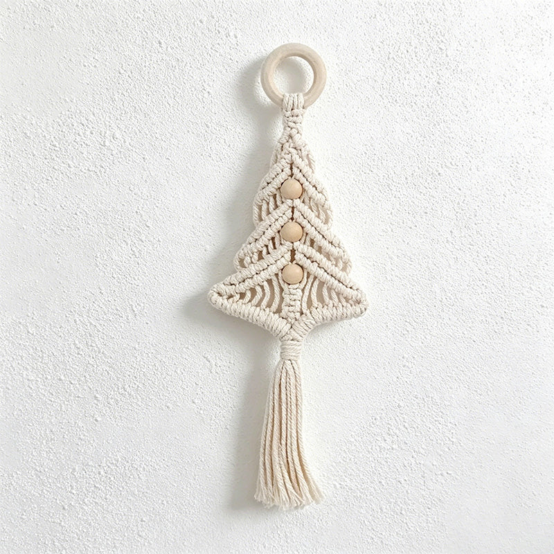 CouldNook Tree Macrame Wall Hanging - Festive Fringe Decor