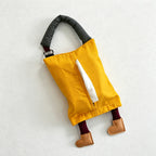 CouldNook Footprint Hanging Tissue Bag - Aesthetic Car Storage Case