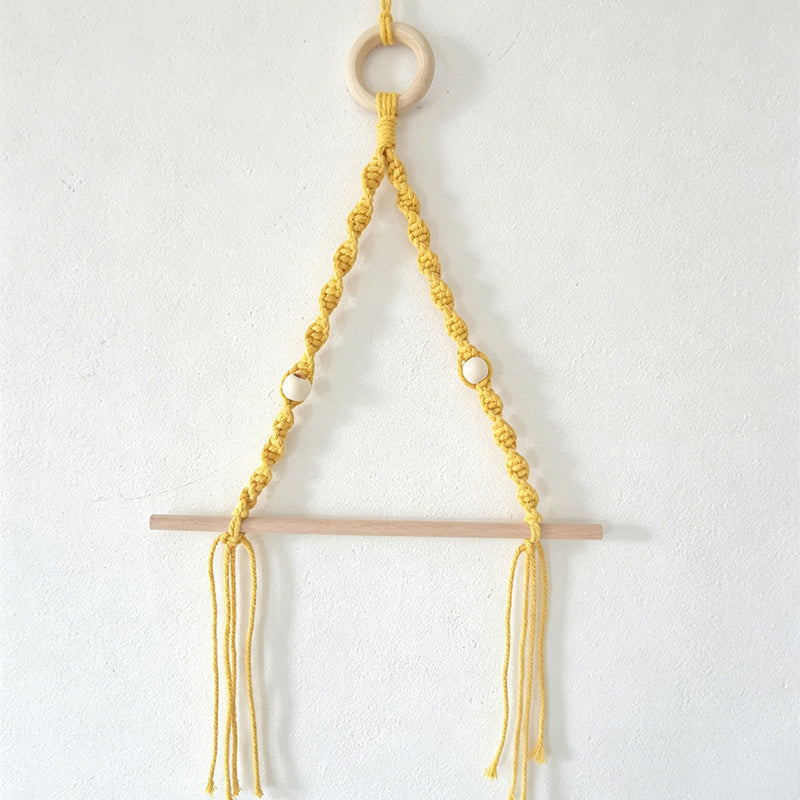 CouldNook Macrame Paper Towel Holder - Kitchen Wall Decor