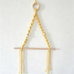 CouldNook Macrame Paper Towel Holder - Kitchen Wall Decor