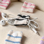 CouldNook Textured Cord Pouch Organizer Bag - Small Space Helper