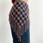 CouldNook Macrame Chair Back Cover - Event Chair Decor