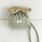 CouldNook Star Pattern Drawstring Flower Bag - Giftable Carry Accent