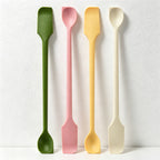CouldNook Long Handle Dual Head Silicone Spatula Scoop - Kitchen Accessory