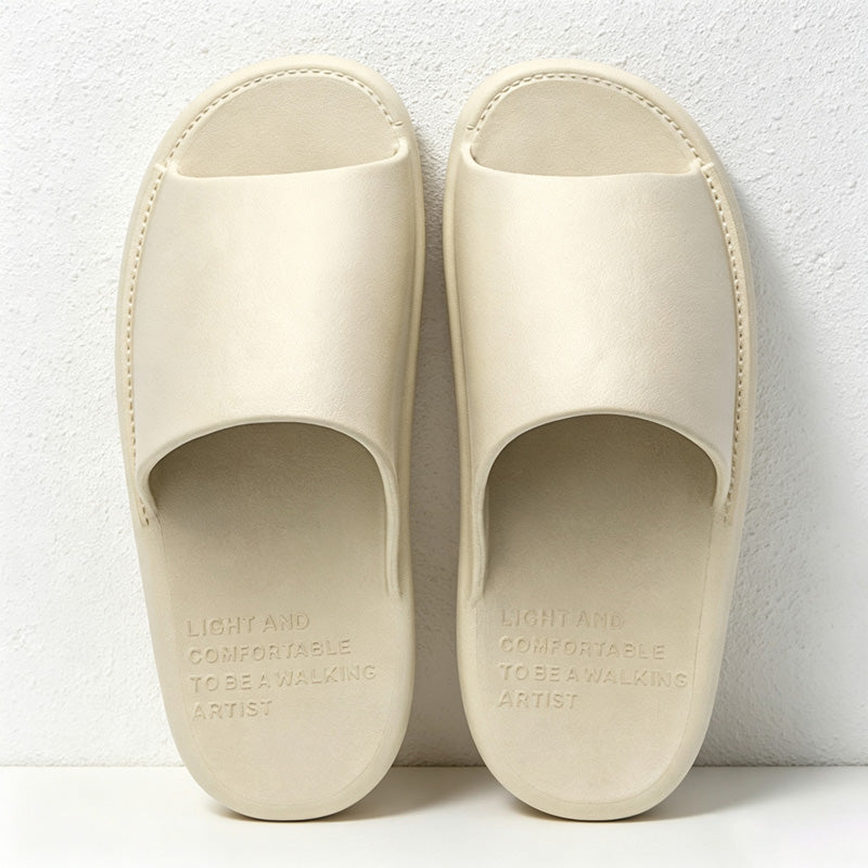 CouldNook Ribbed Footbed Home Slippers - Warm Room Detail