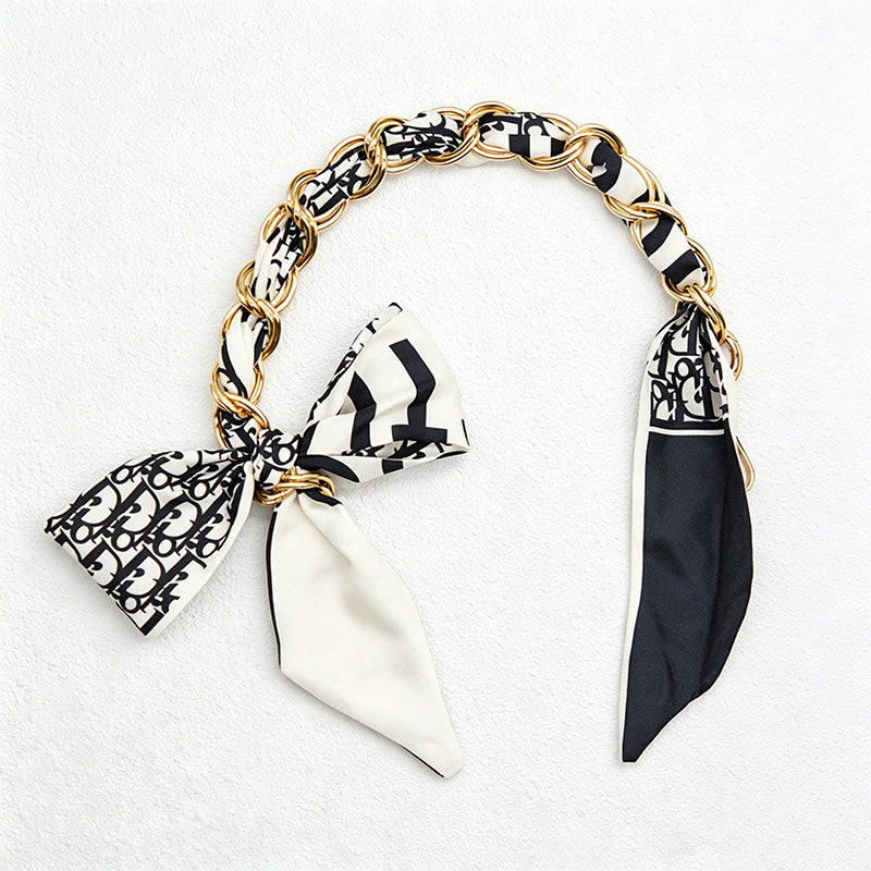 CouldNook 16.54’’ Ribbon Bow Chain Bag Strap - Everyday Accent