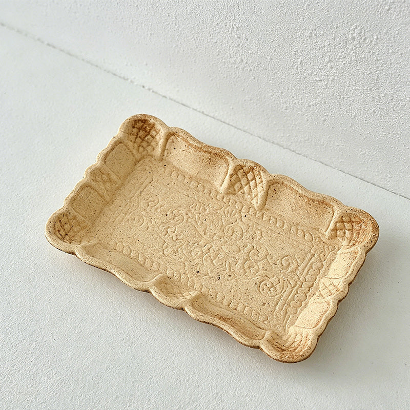 CouldNook DIY Unfinished Raw Texture Fruit - Decor Trays