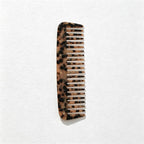 CouldNook Shell Shape Tortoiseshell Pocket Comb - Easy Storage Accent