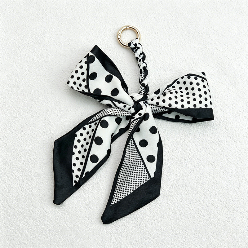 CouldNook Long Tail Bow Bag Charm - Soft Bag Accent