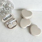 CouldNook Heart Shaped Contact Lens Case - Small Home Organizer