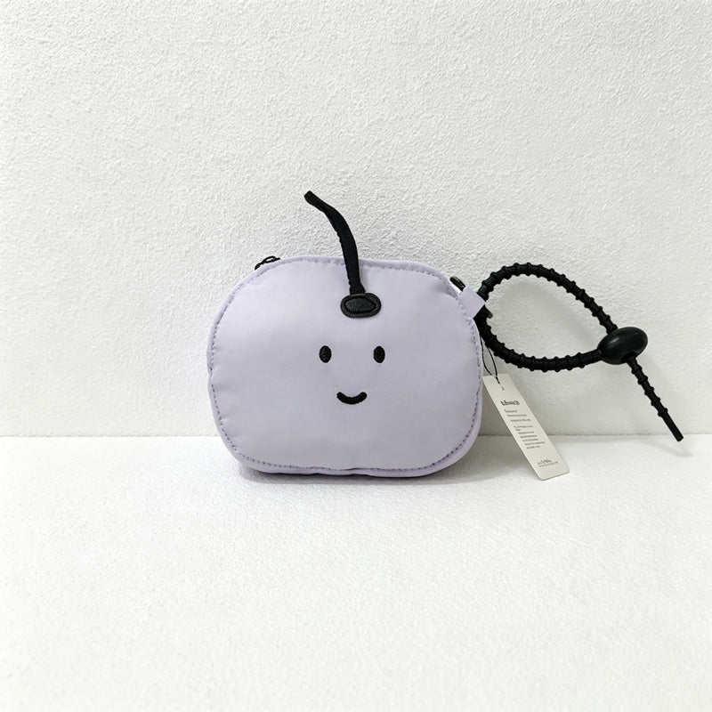 CouldNook Smiley Face Mini Coin Purse - Cozy Corner Accent