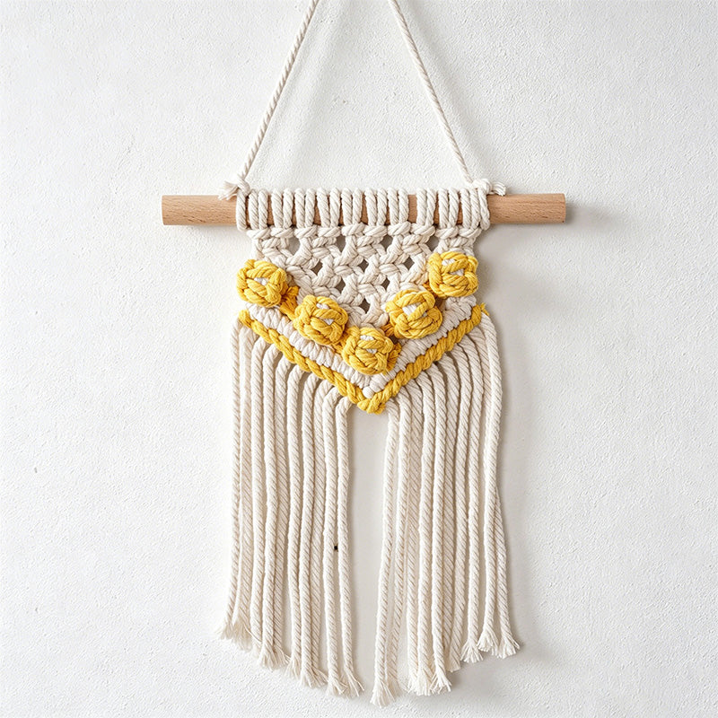 CouldNook Macrame Evil Eye Wall Hanging - Boho Wall Decor