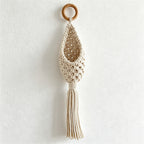 CouldNook Macrame Hanging Shelf - Wall Storage Decor