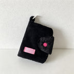 CouldNook Plush Flap Mini Coin Pouch - Everyday Bag Accent