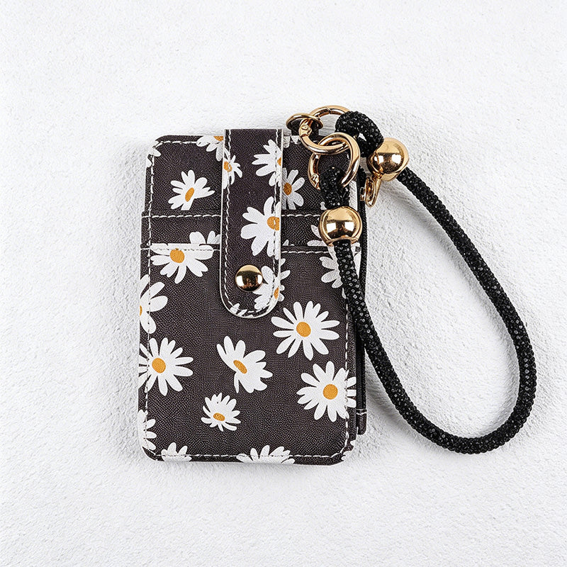 CouldNook Floral Wristlet Card Holder Pouch - Daily Bag Accent
