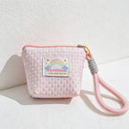 CouldNook Knit Look Mini Pouch - Loop Handle Storage Accent